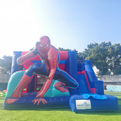 Château Gonflable Happy Spiderman 7x4